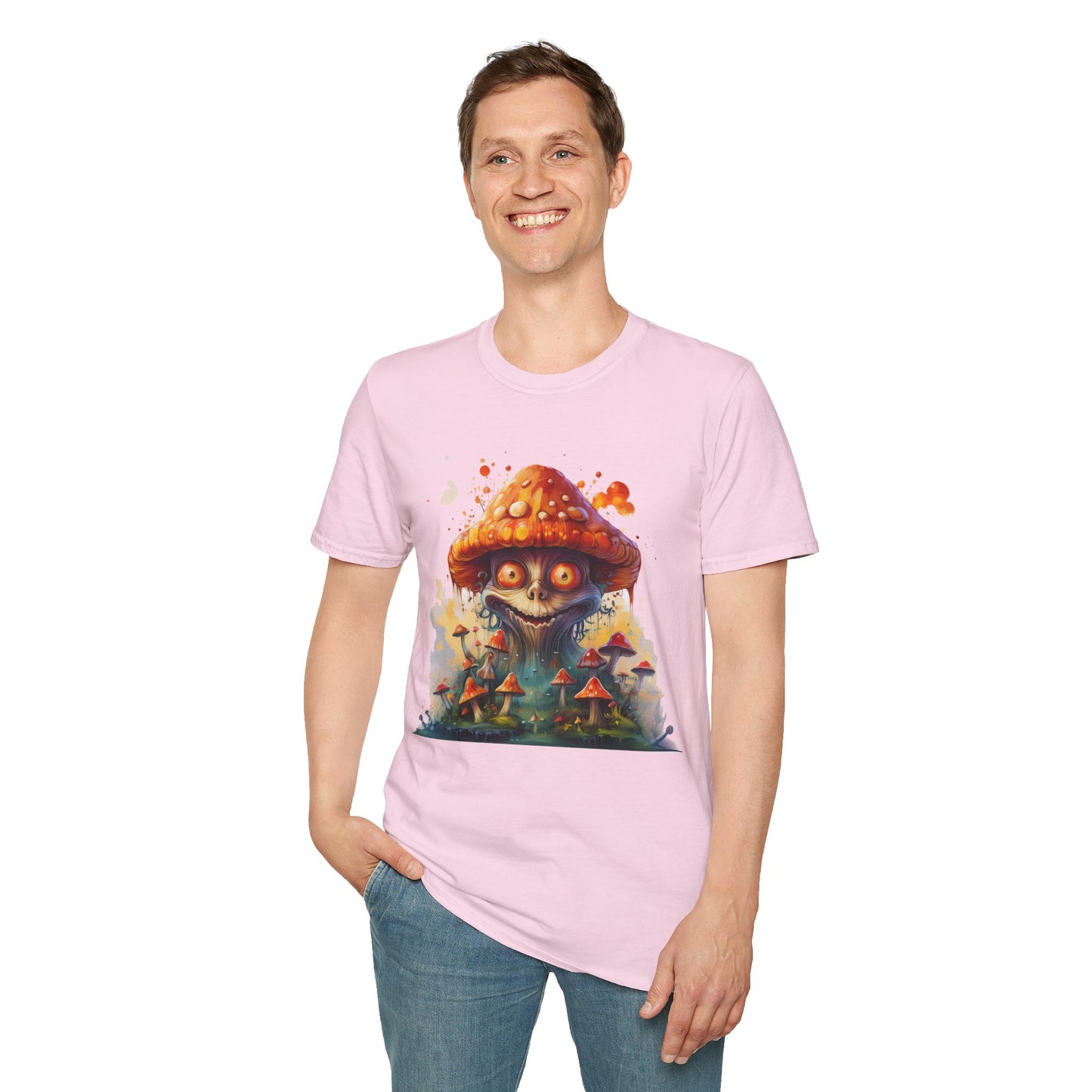 Mashroom Tee Shirt, Mashroom Shirt, Shirt with Funny Mashroom, Shirt with Fungus