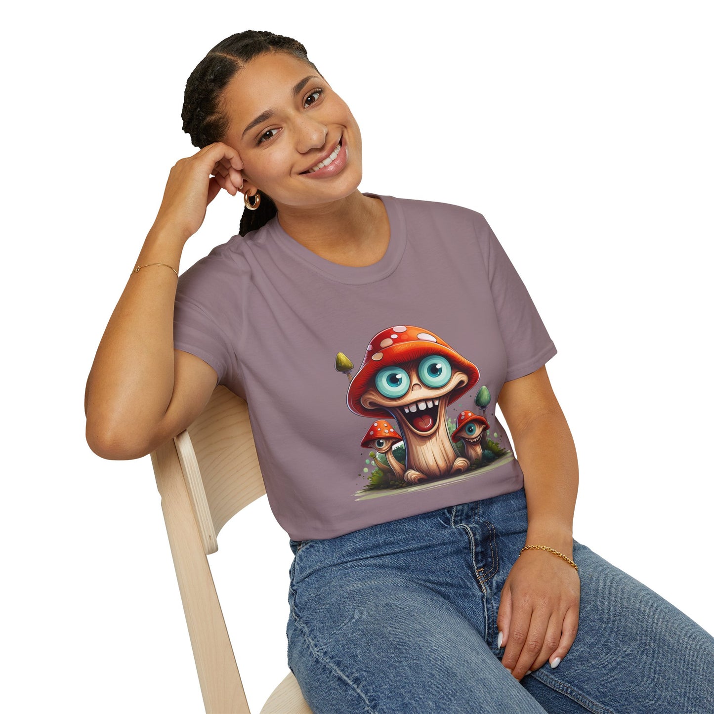 Mashroom Tee Shirt, Mashroom Shirt, Shirt with Funny Mashroom, Shirt with Fungus
