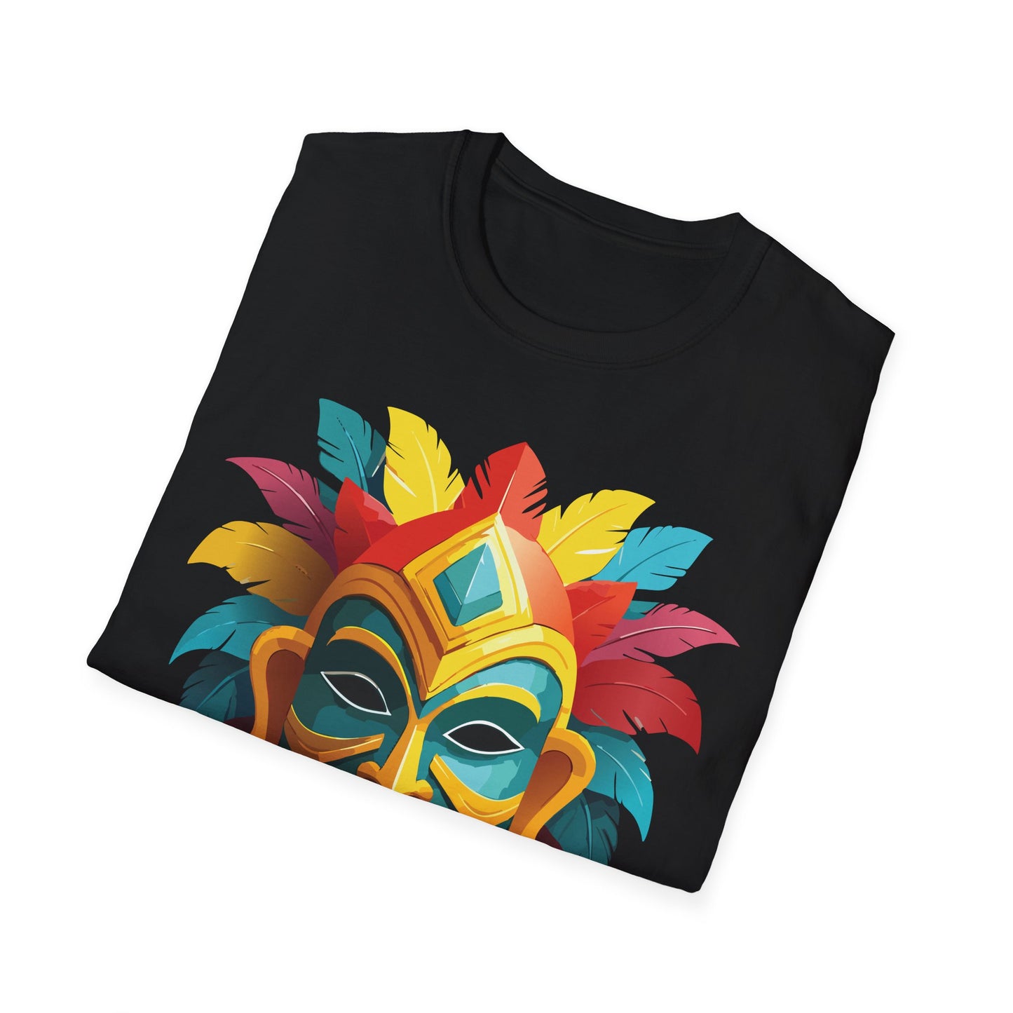 Mask Tee Shirt, Mask Shirt, Shirt with Mask, Masquerade Tees
