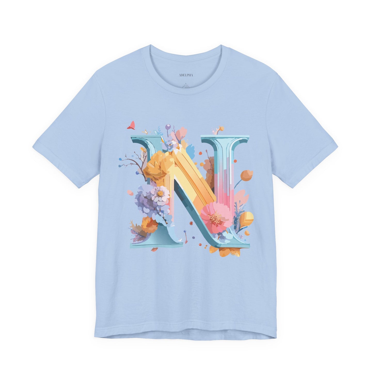 Letter Shirt, Letter N Shirt
