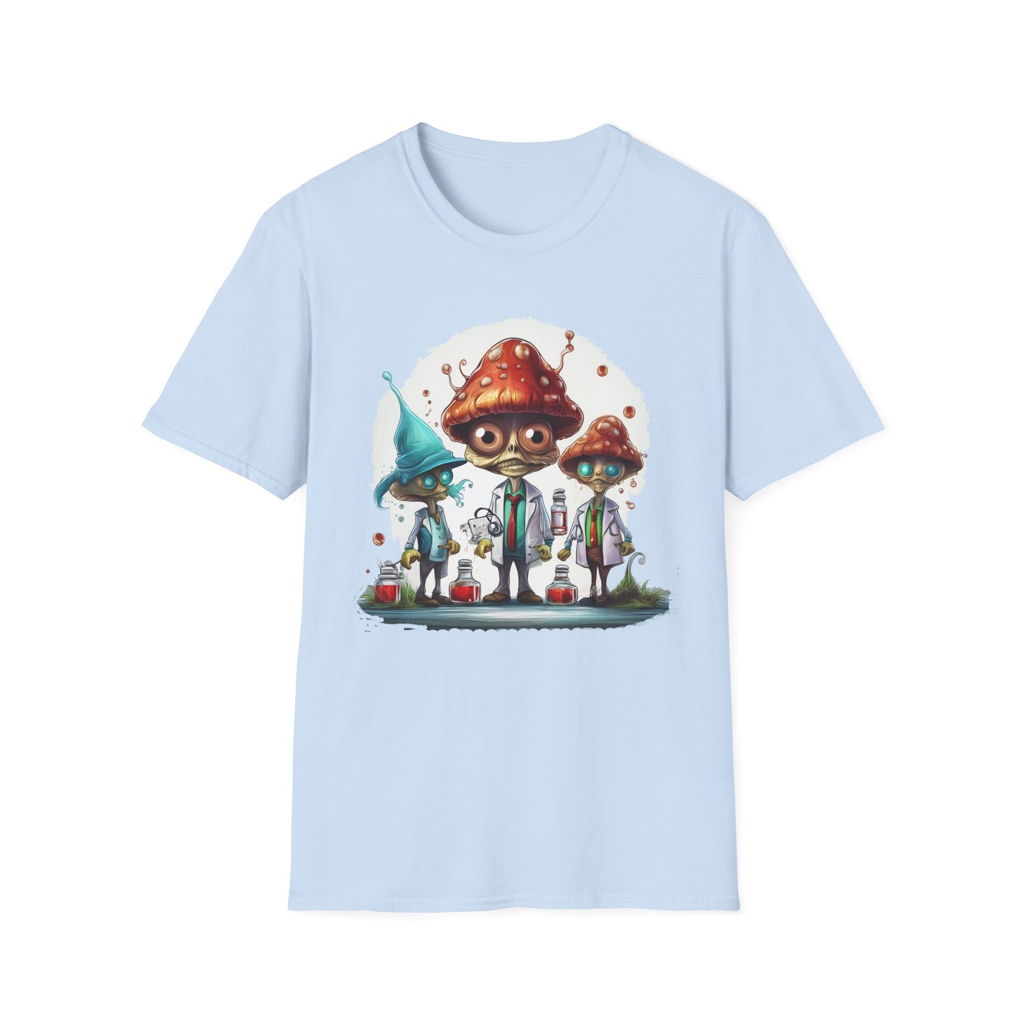 Mashroom Tee Shirt, Mashroom Shirt, Shirt with Funny Mashroom, Shirt with Fungus