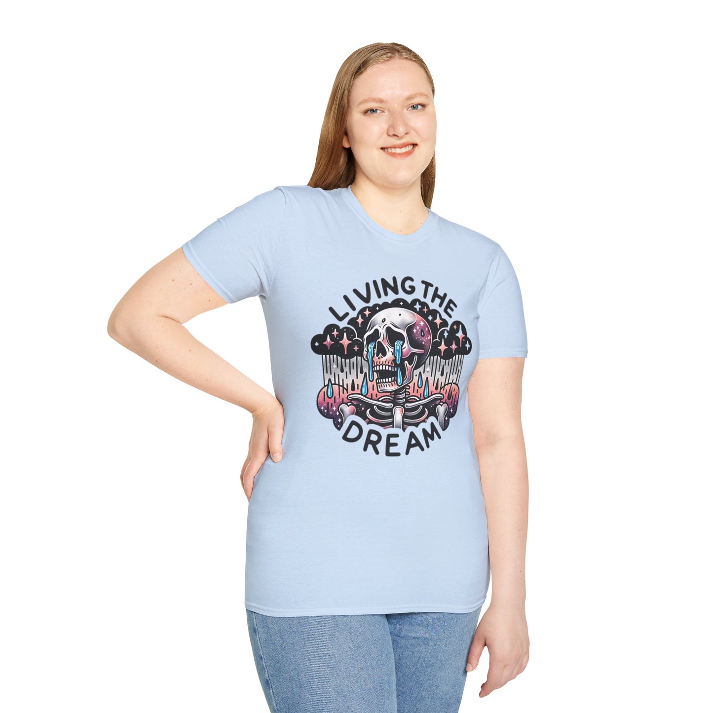 Skull Tee Shirt, Skeleton Shirt, Shirt with Skull, Shirt with Skeleton