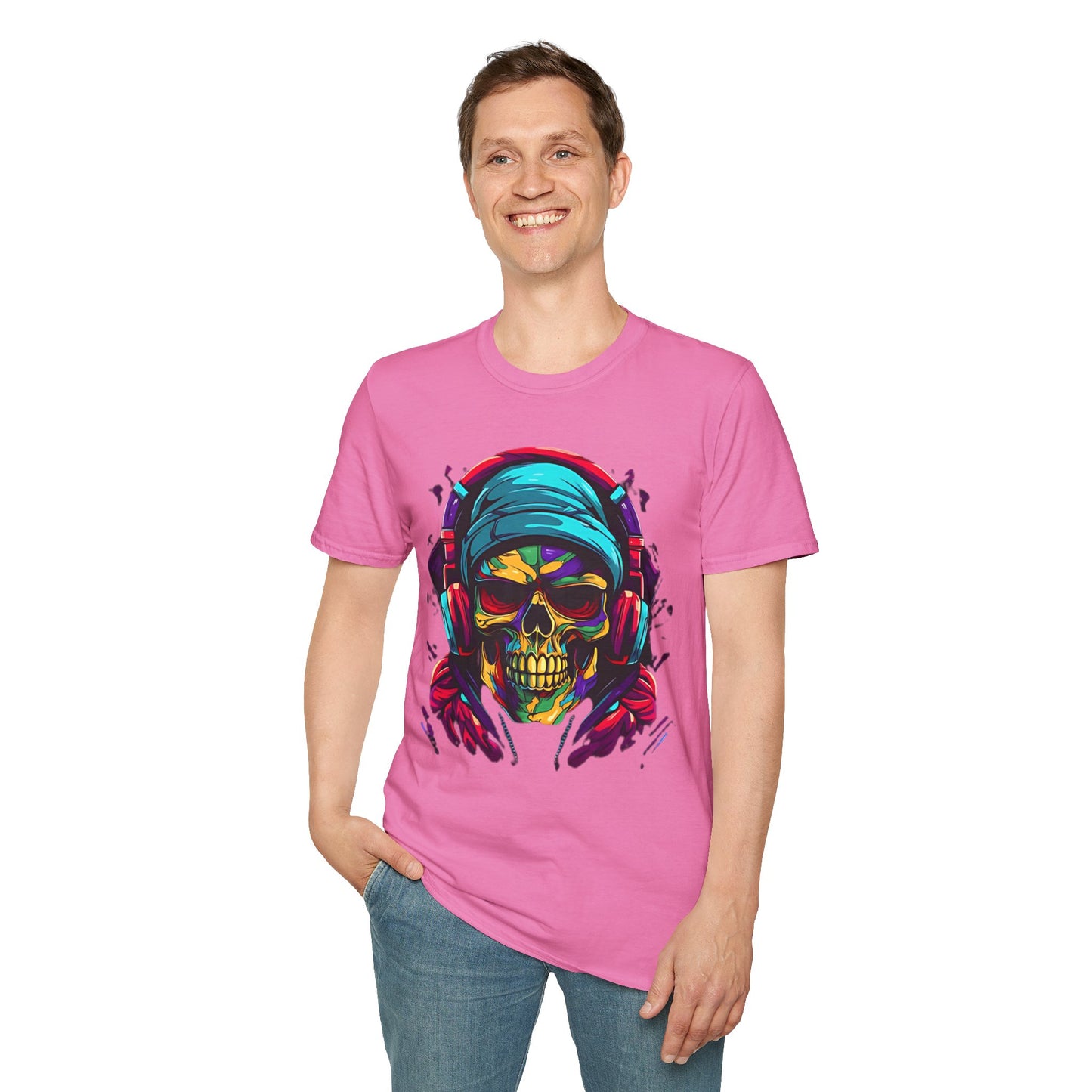 Skull Tee Shirt, Skeleton Shirt, Shirt with Skull, Shirt with Skeleton