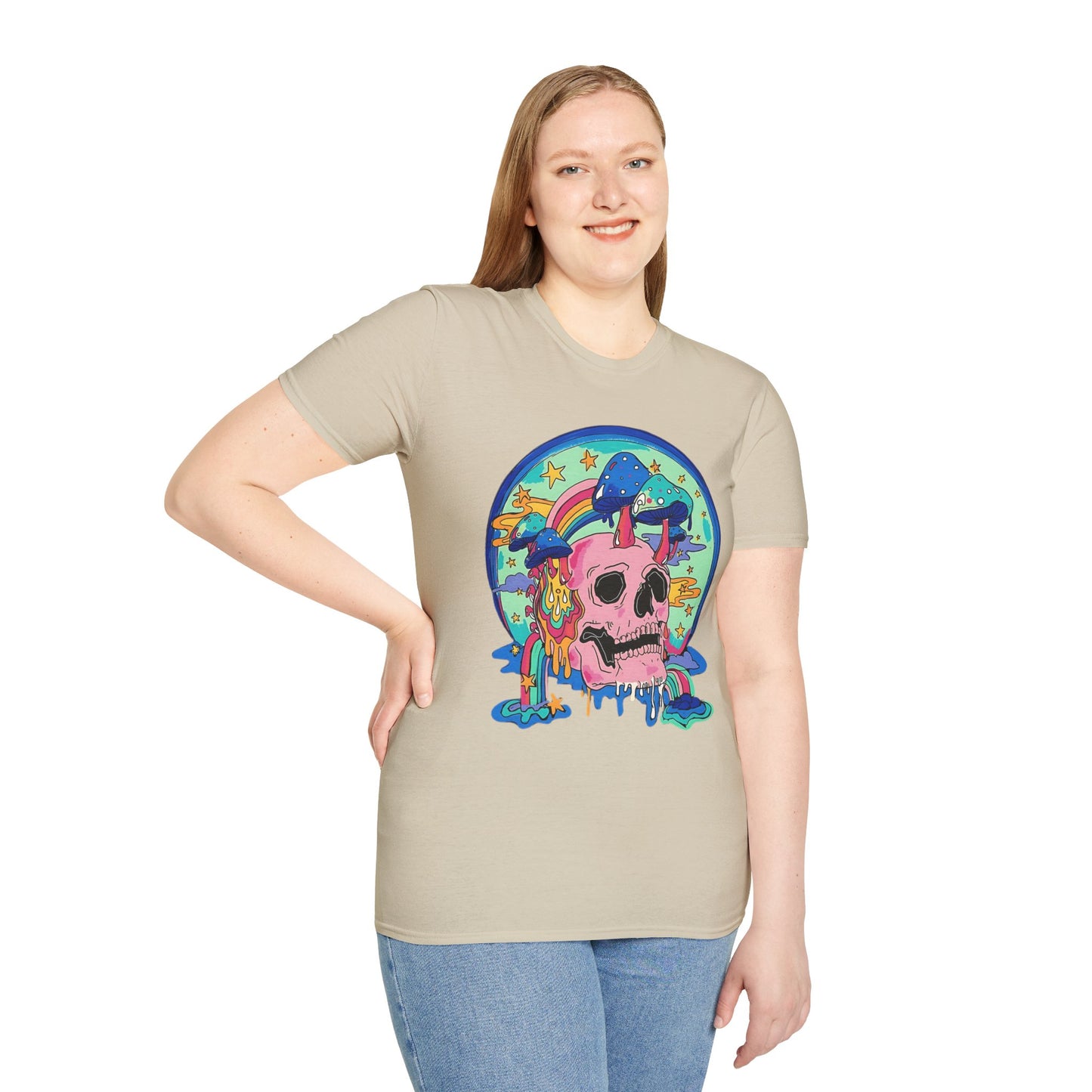 Skull Tee Shirt, Skeleton Shirt, Shirt with Skull, Shirt with Skeleton