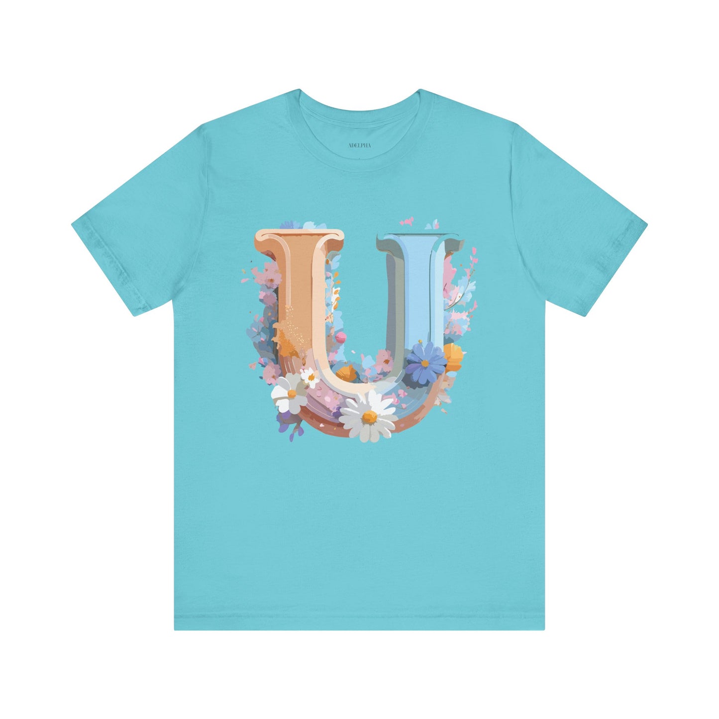 Letter Shirt, Letter U Shirt