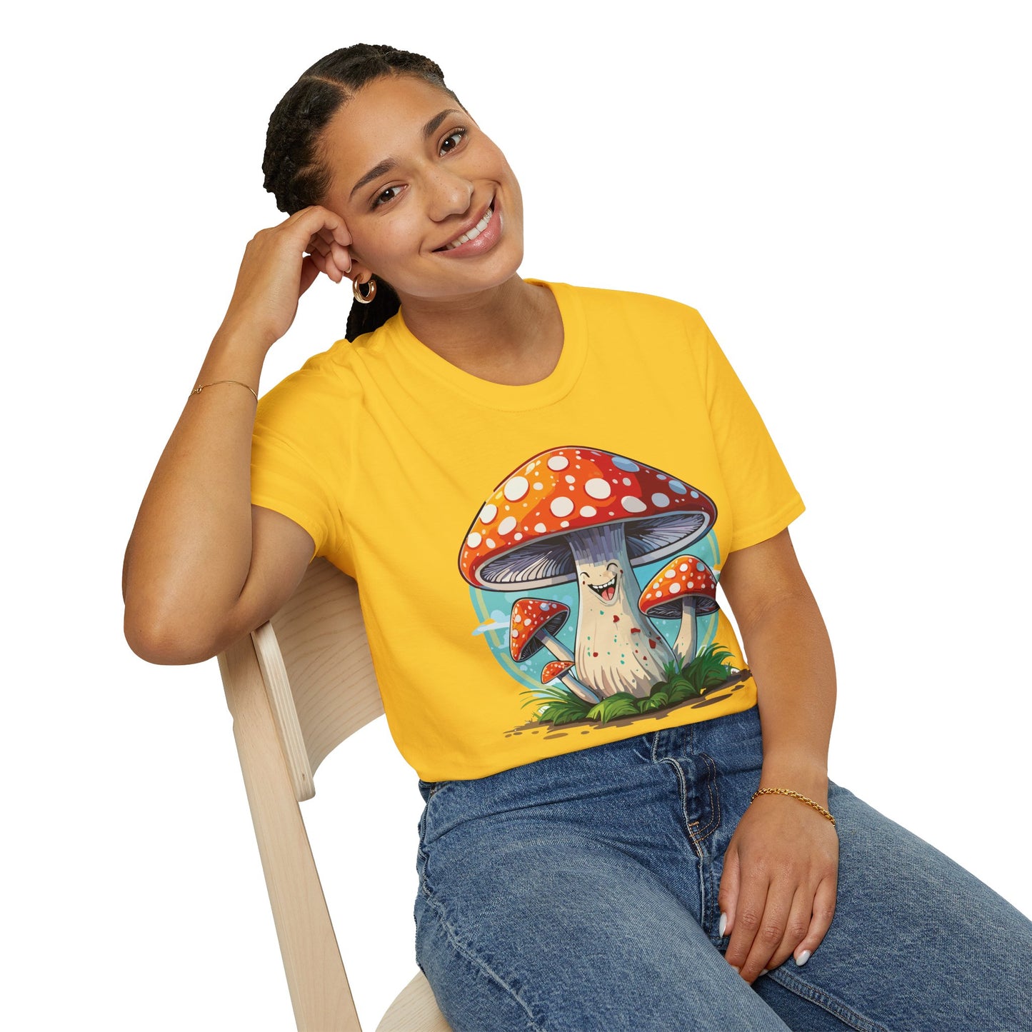 Mashroom Tee Shirt, Mashroom Shirt, Shirt with Funny Mashroom, Shirt with Fungus