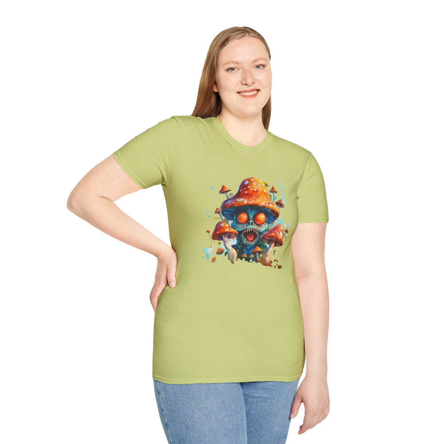 Mashroom Tee Shirt, Mashroom Shirt, Shirt with Funny Mashroom, Shirt with Fungus