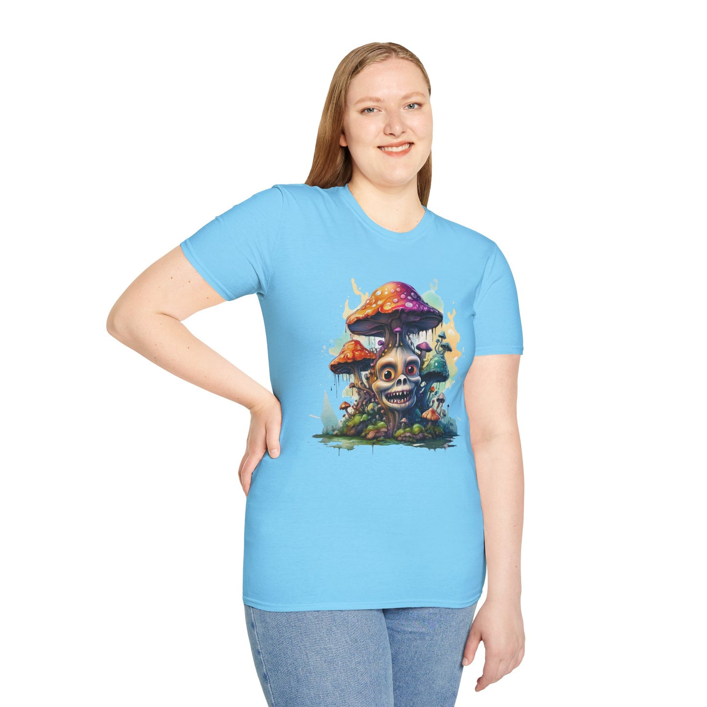 Mashroom Tee Shirt, Mashroom Shirt, Shirt with Funny Mashroom, Shirt with Fungus