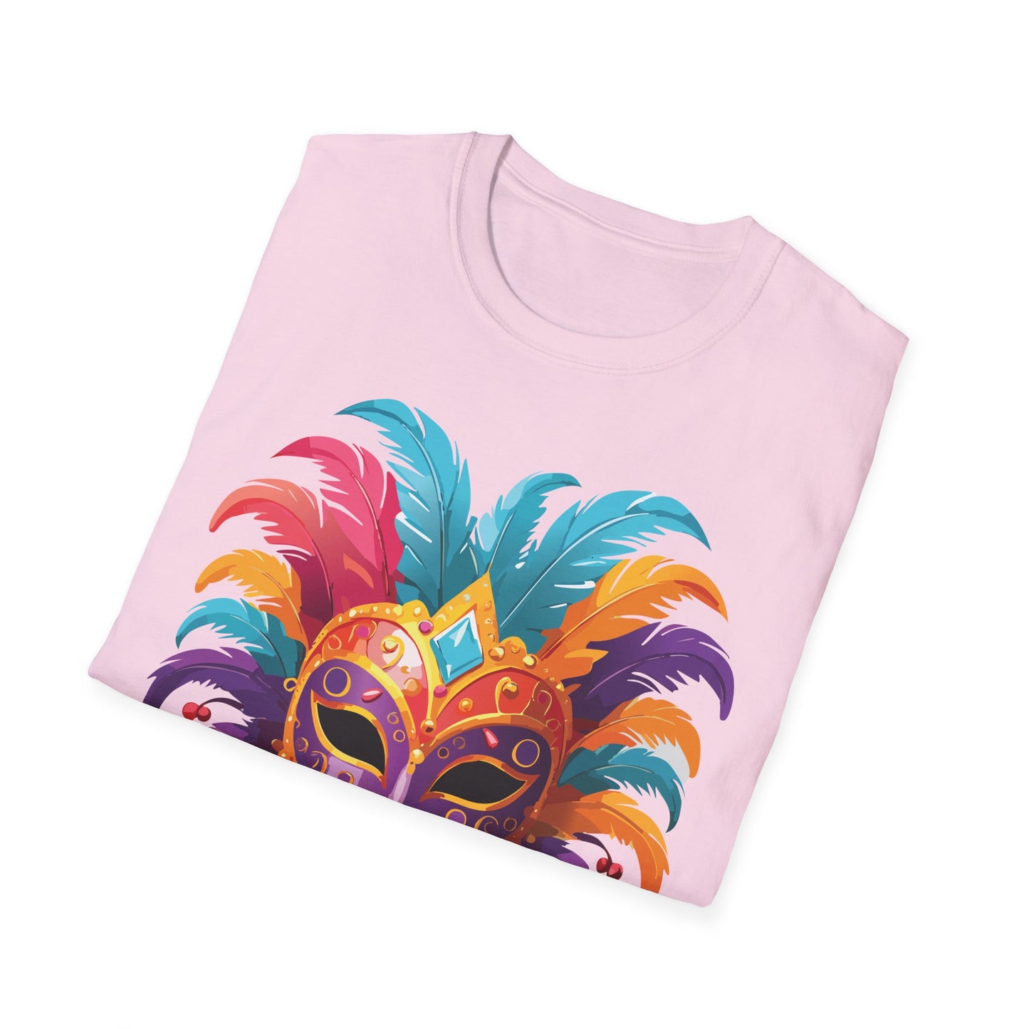 Mask Tee Shirt, Mask Shirt, Shirt with Mask, Masquerade Tees