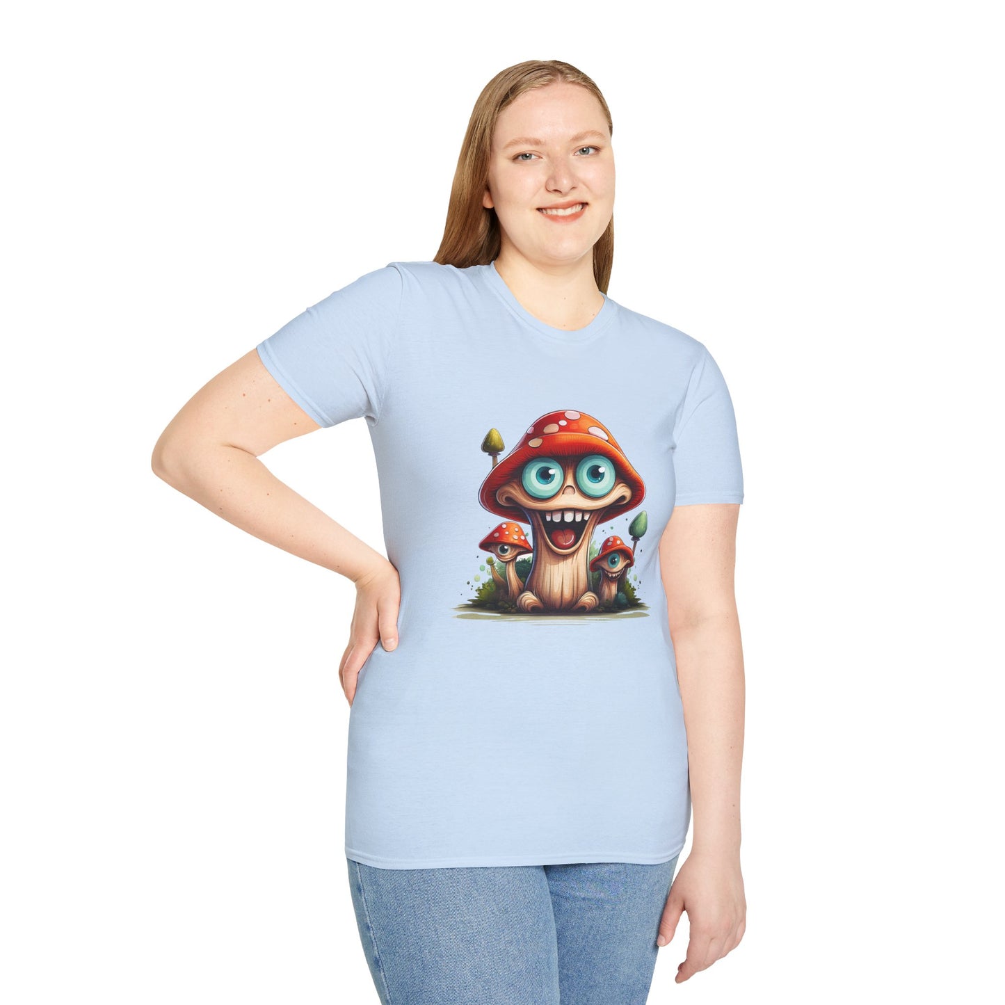 Mashroom Tee Shirt, Mashroom Shirt, Shirt with Funny Mashroom, Shirt with Fungus