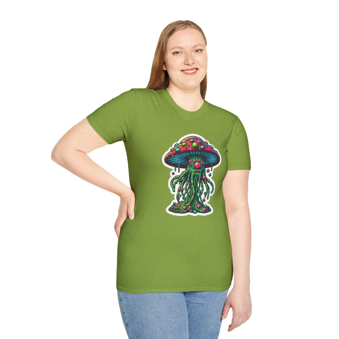 Mashroom Tee Shirt, Mashroom Shirt, Shirt with Funny Mashroom, Shirt with Fungus