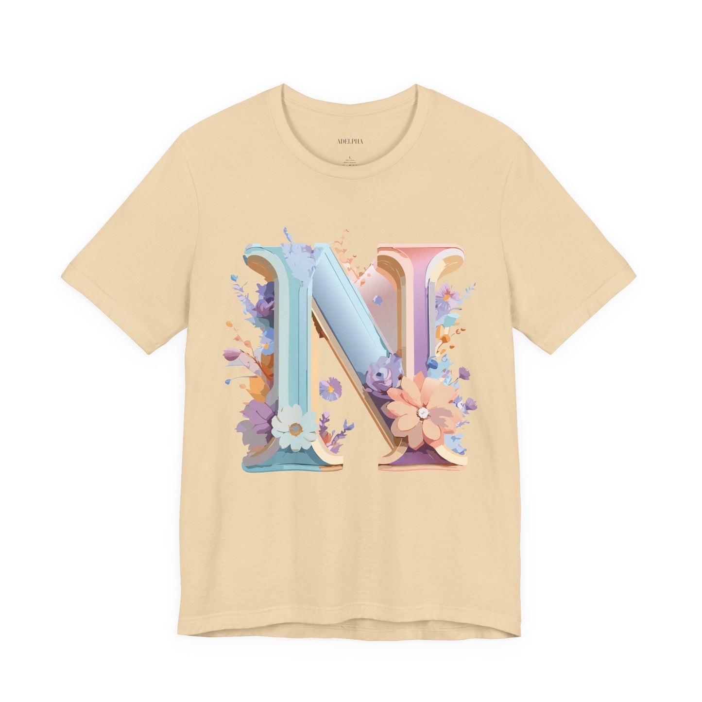 Letter Shirt, Letter N Shirt