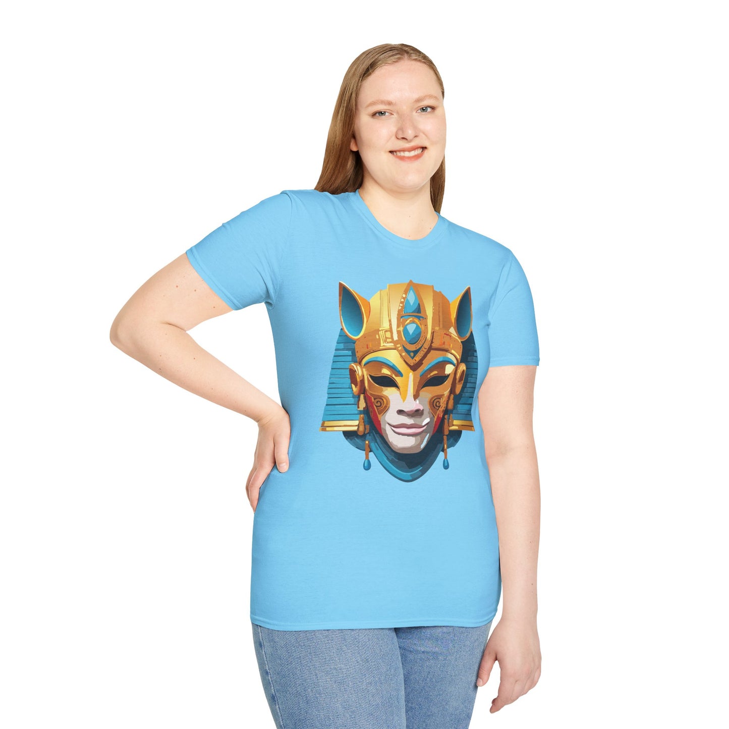 Mask Tee Shirt, Mask Shirt, Shirt with Mask, Masquerade Tees