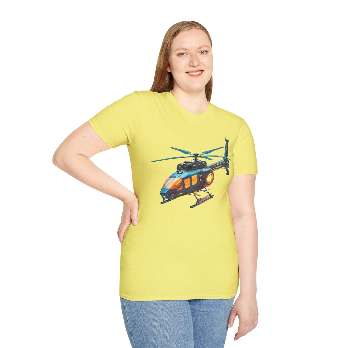 Chopper Shirt, Helicopter Shirt, Shirt with Helicopter, T Shirt with Chopper