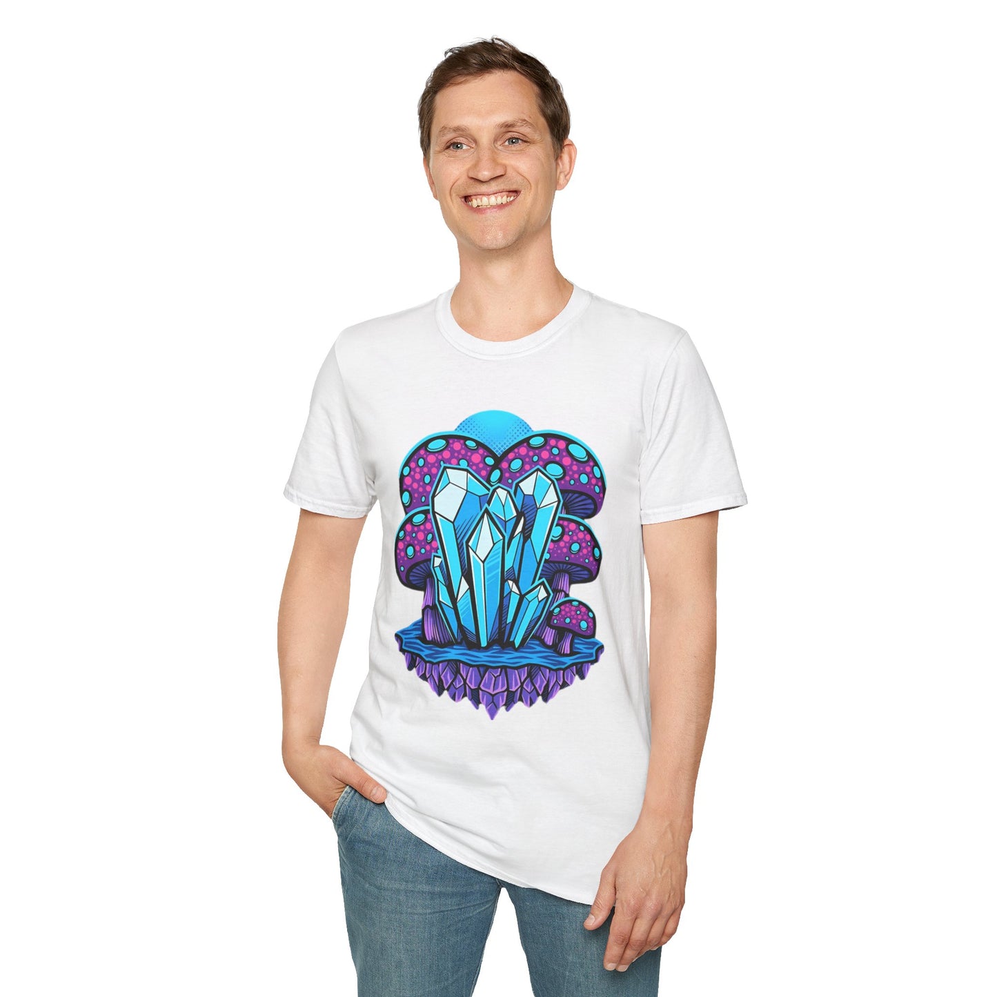 Mashroom Tee Shirt, Mashroom Shirt, Shirt with Funny Mashroom, Shirt with Fungus