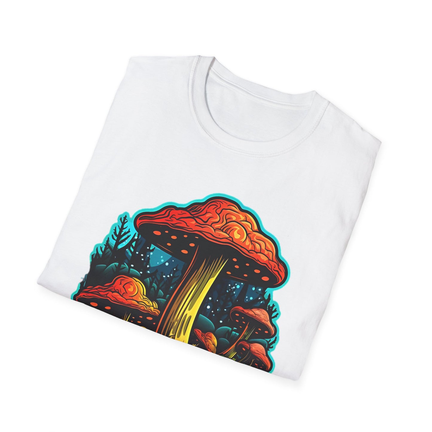 Mashroom Tee Shirt, Mashroom Shirt, Shirt with Funny Mashroom, Shirt with Fungus