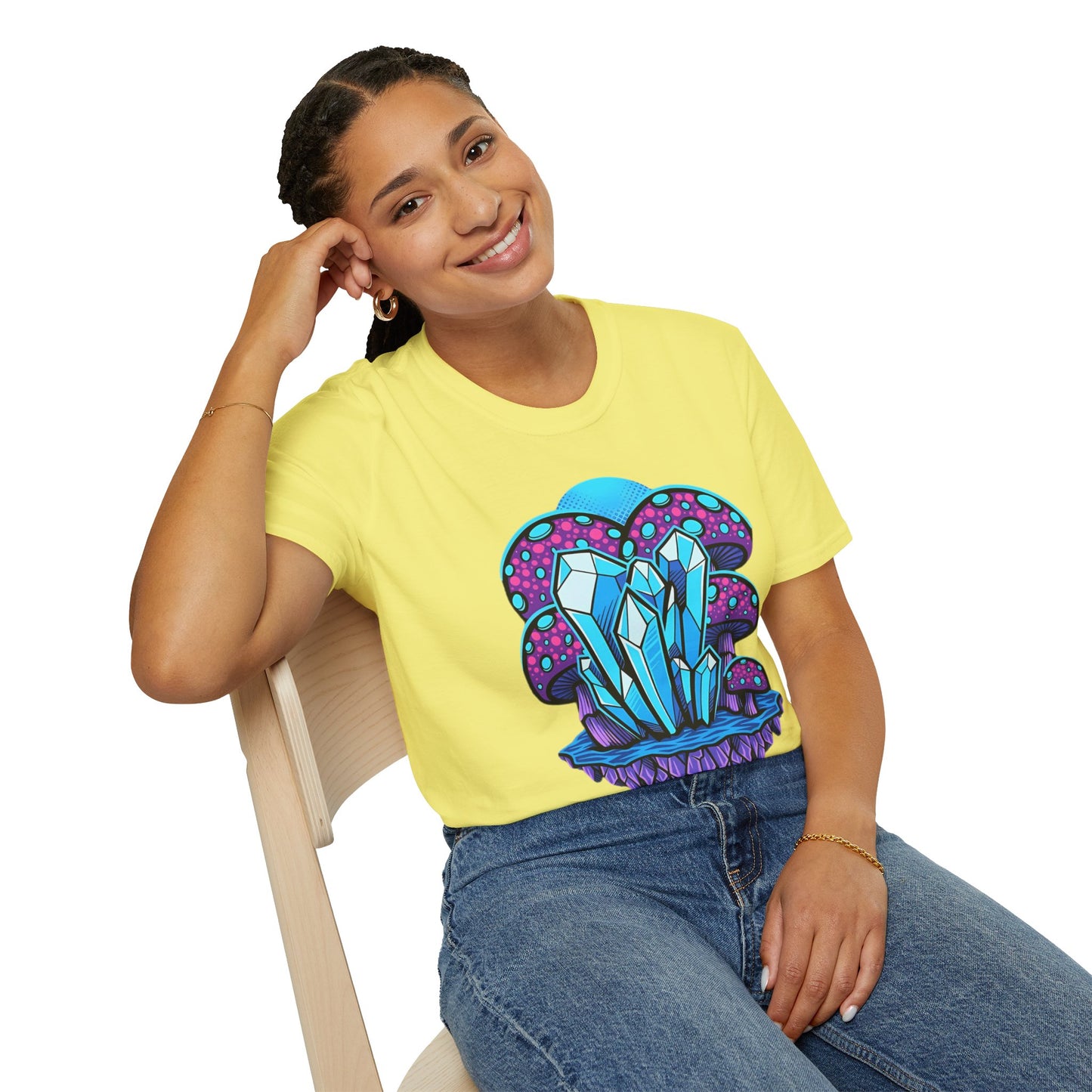 Mashroom Tee Shirt, Mashroom Shirt, Shirt with Funny Mashroom, Shirt with Fungus