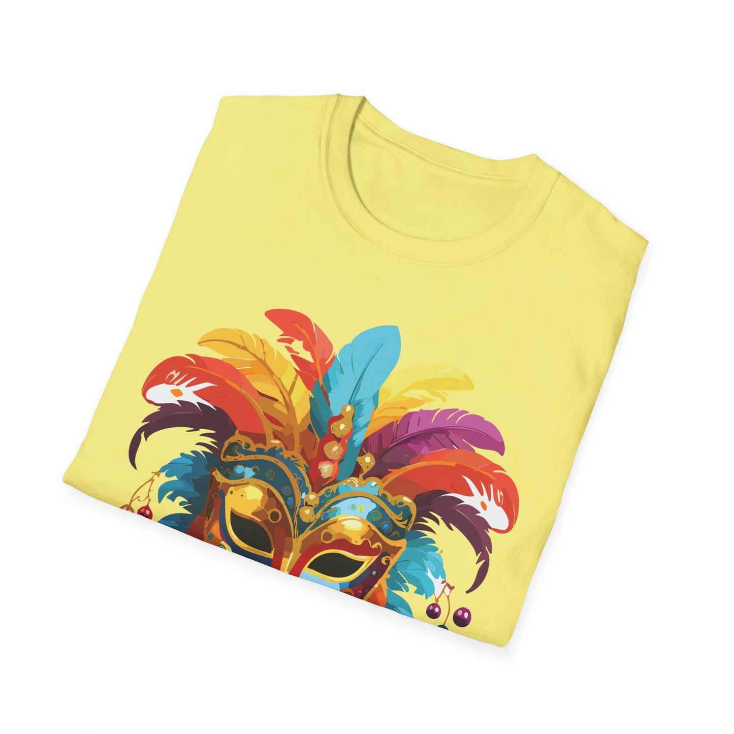Mask Tee Shirt, Mask Shirt, Shirt with Mask, Masquerade Tees