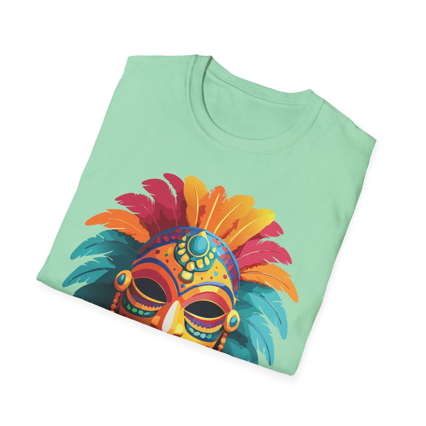Mask Tee Shirt, Mask Shirt, Shirt with Mask, Masquerade Tees