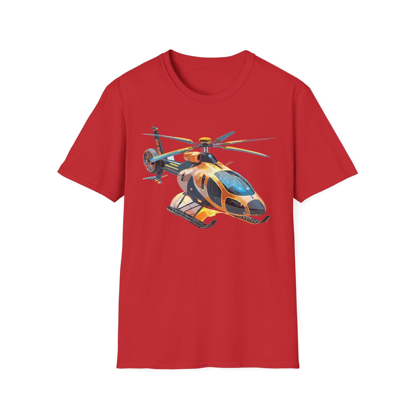 Chopper Shirt, Helicopter Shirt, Shirt with Helicopter, T Shirt with Chopper