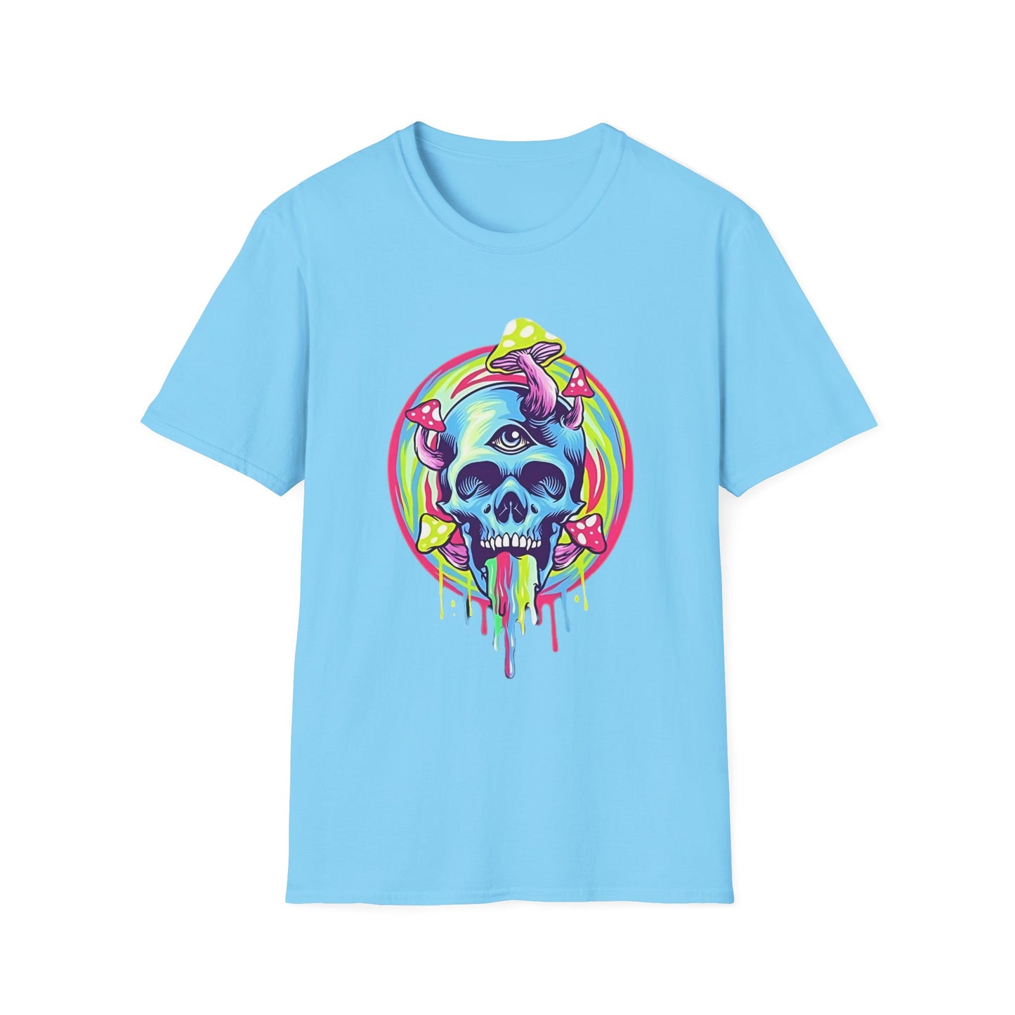 Skull Tee Shirt, Skeleton Shirt, Shirt with Skull, Shirt with Skeleton