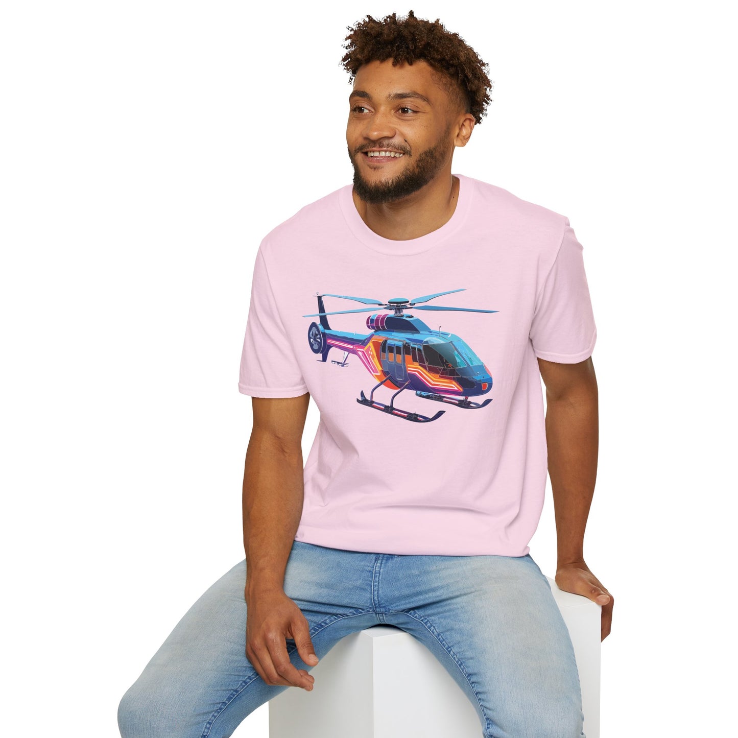 Chopper Shirt, Helicopter Shirt, Shirt with Helicopter, T Shirt with Chopper