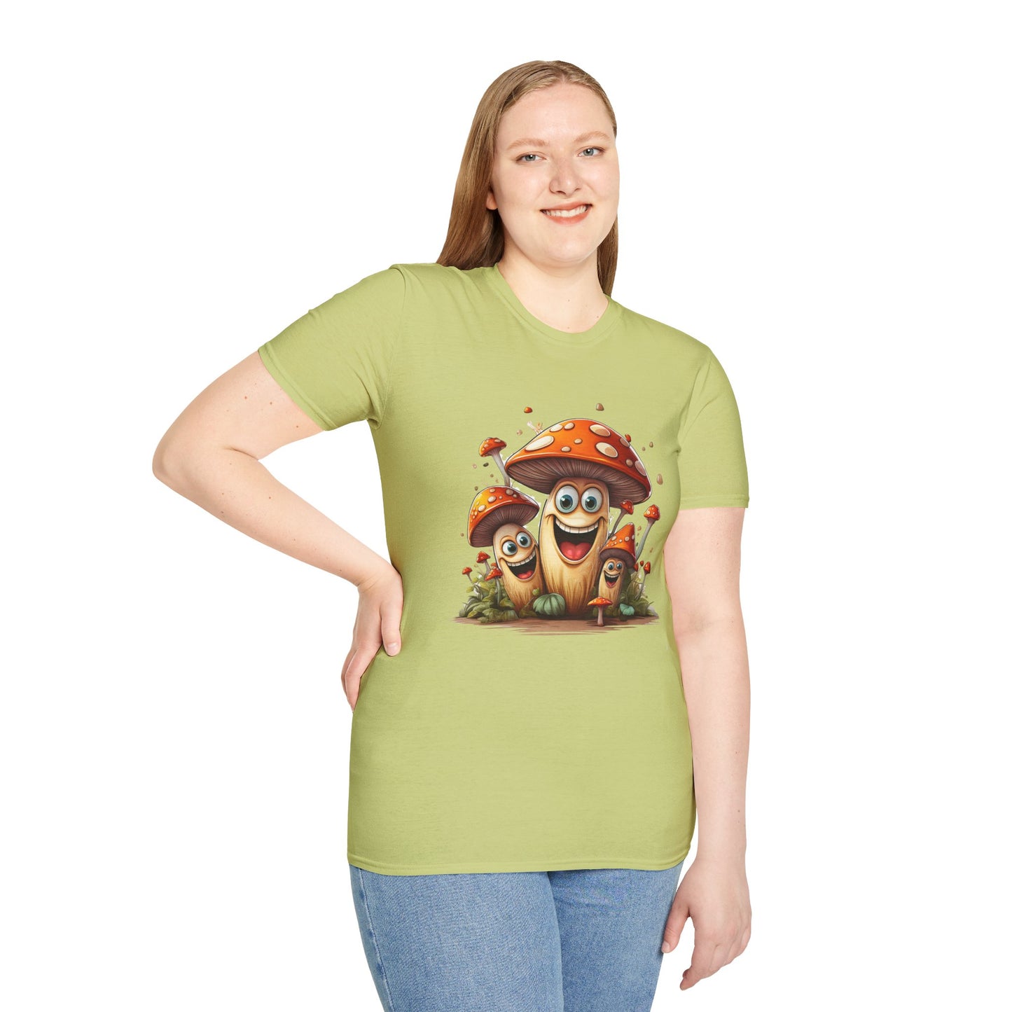 Mashroom Tee Shirt, Mashroom Shirt, Shirt with Funny Mashroom, Shirt with Fungus