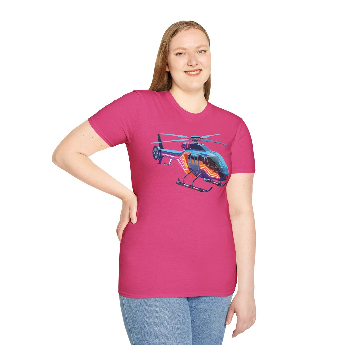 Chopper Shirt, Helicopter Shirt, Shirt with Helicopter, T Shirt with Chopper