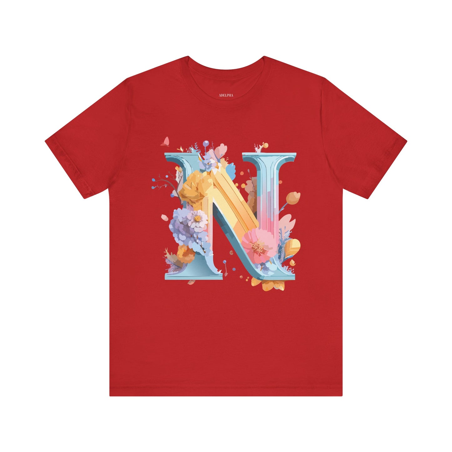 Letter Shirt, Letter N Shirt