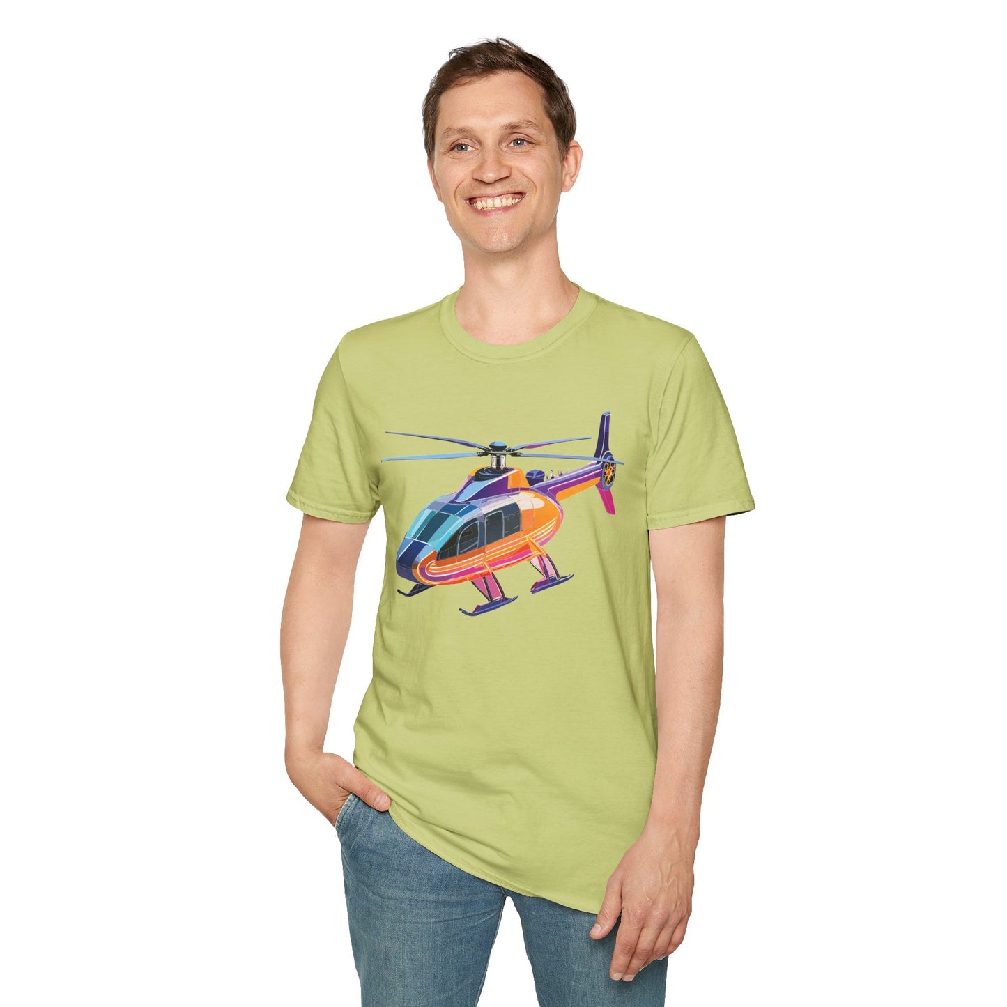 Chopper Shirt, Helicopter Shirt, Shirt with Helicopter, T Shirt with Chopper