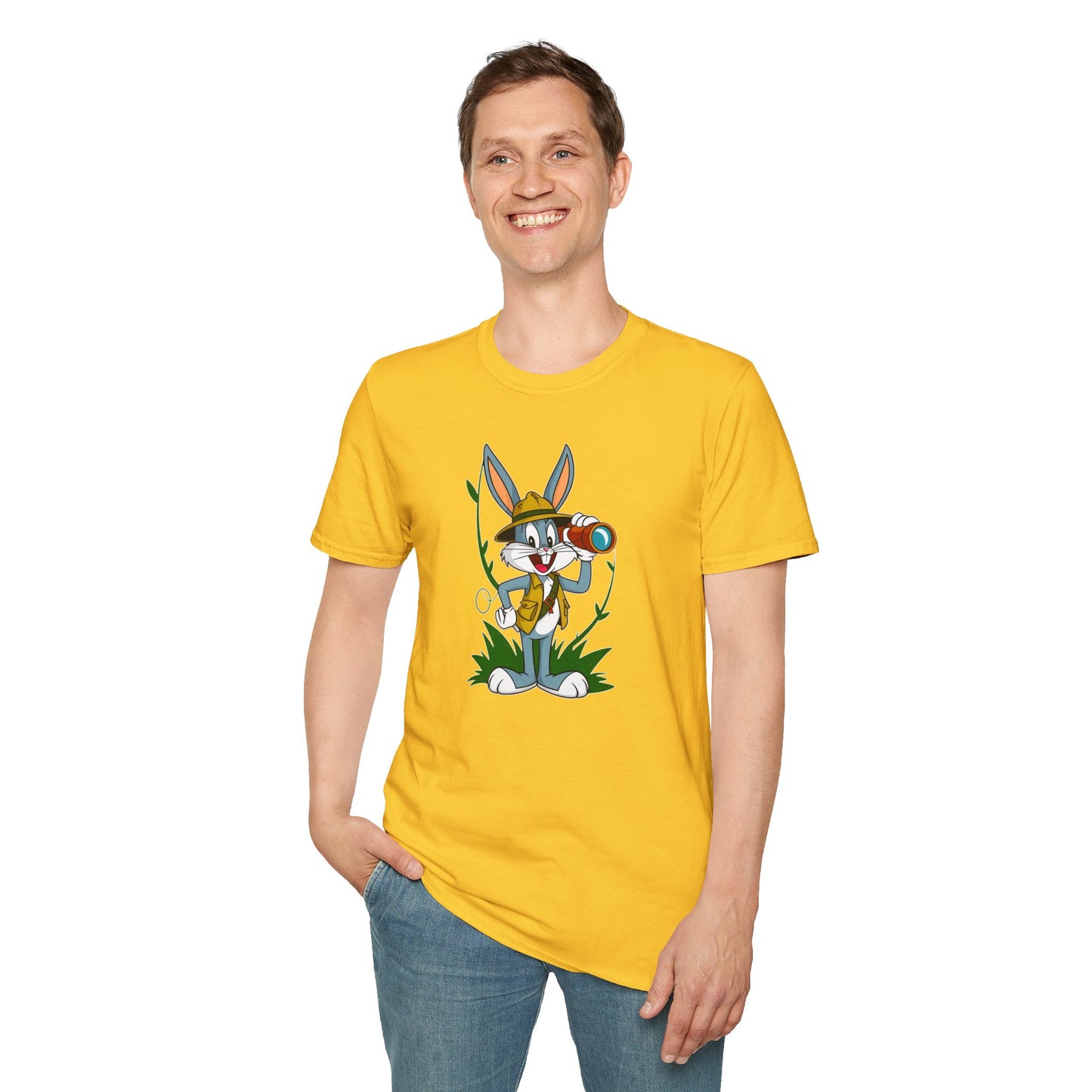 Bugs Bunny Shirt, Bugs Bunny T Shirt, Shirt with Bugs Bunny, T Shirt with Cartoon, Cartoon on T Shirt, Animation Shirt