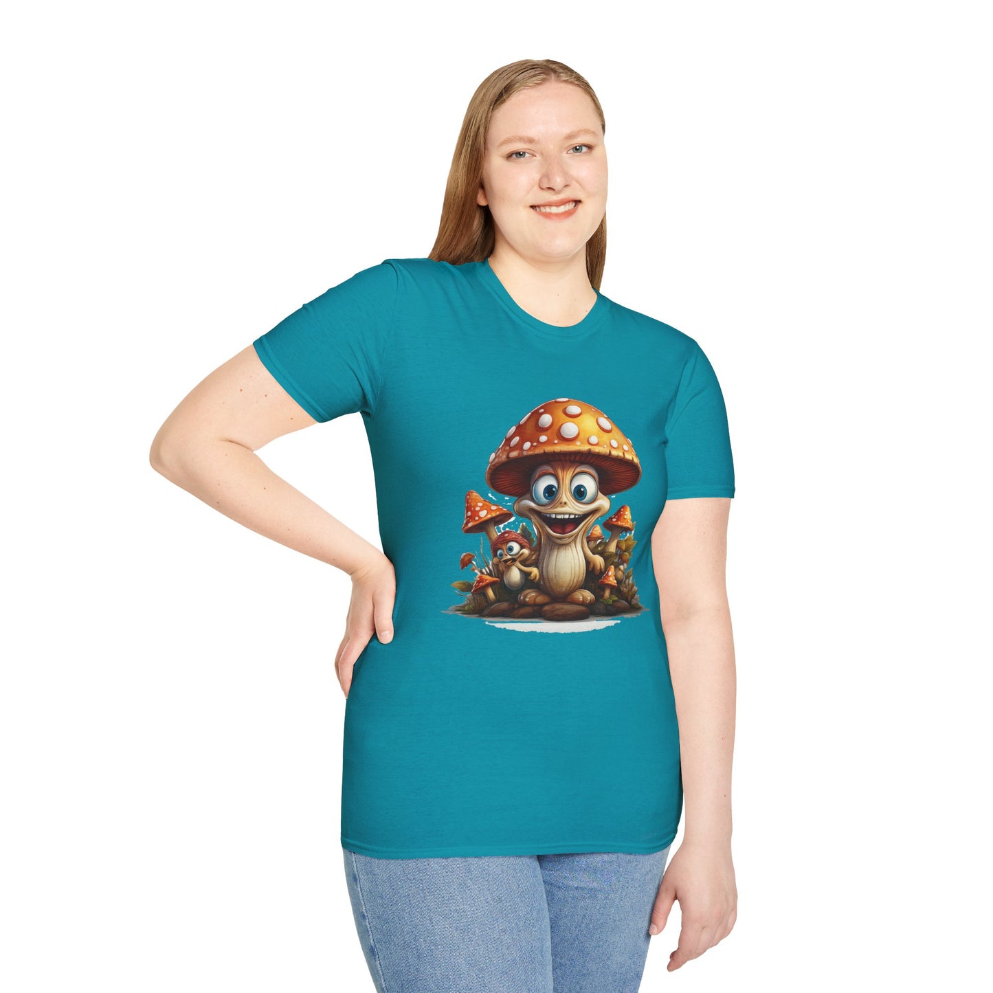 Mashroom Tee Shirt, Mashroom Shirt, Shirt with Funny Mashroom, Shirt with Fungus