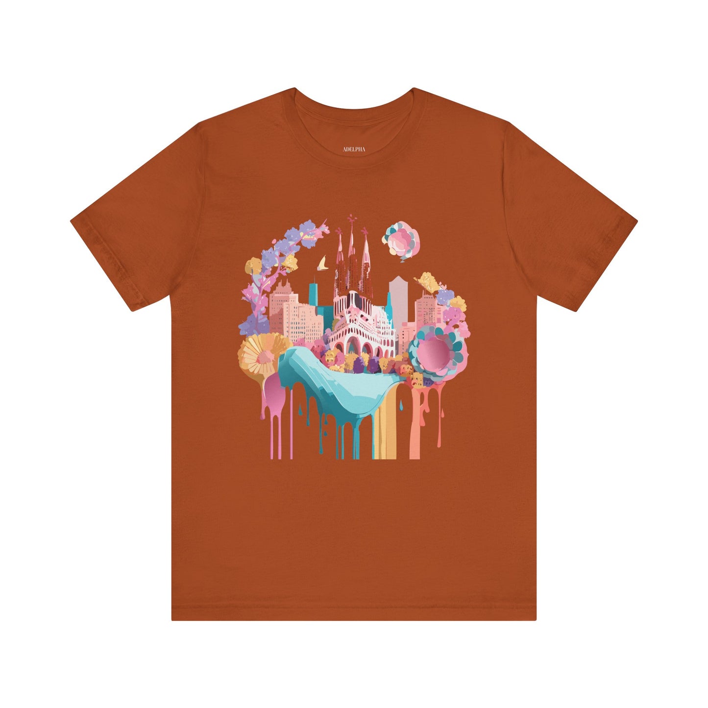 Tourist Shirt, Shirt with Barcelona