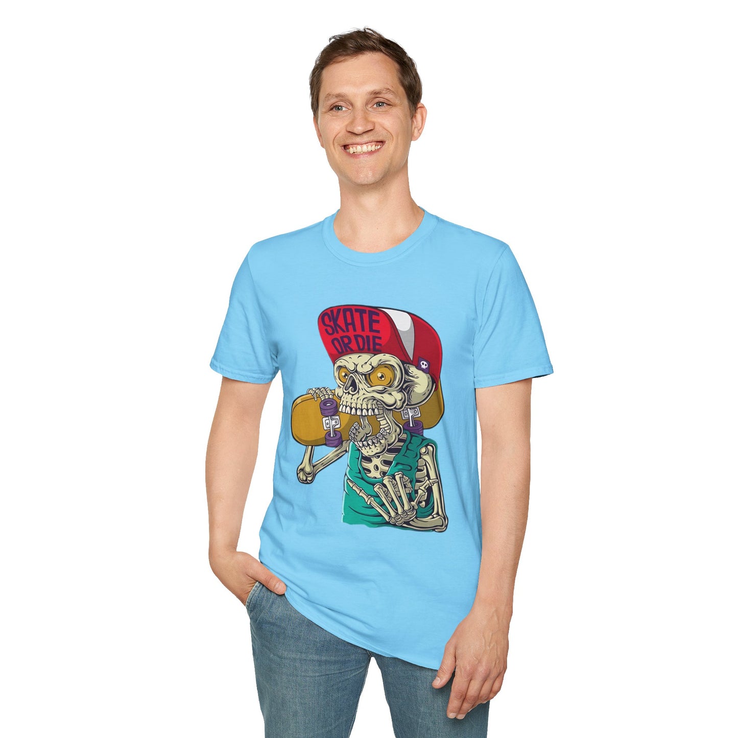 Skull Tee Shirt, Skeleton Shirt, Shirt with Skull, Shirt with Skeleton