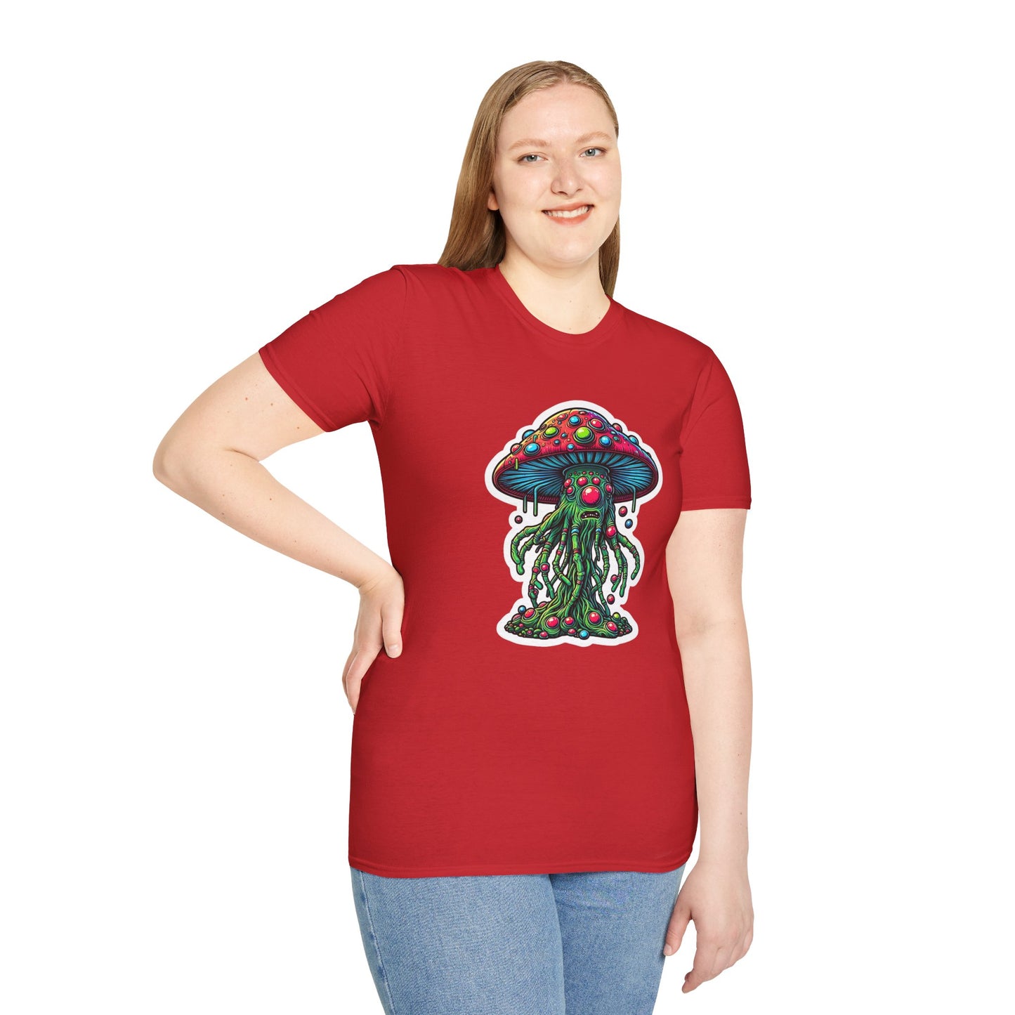 Mashroom Tee Shirt, Mashroom Shirt, Shirt with Funny Mashroom, Shirt with Fungus