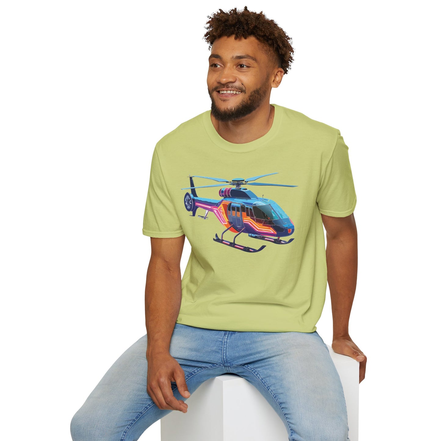 Chopper Shirt, Helicopter Shirt, Shirt with Helicopter, T Shirt with Chopper