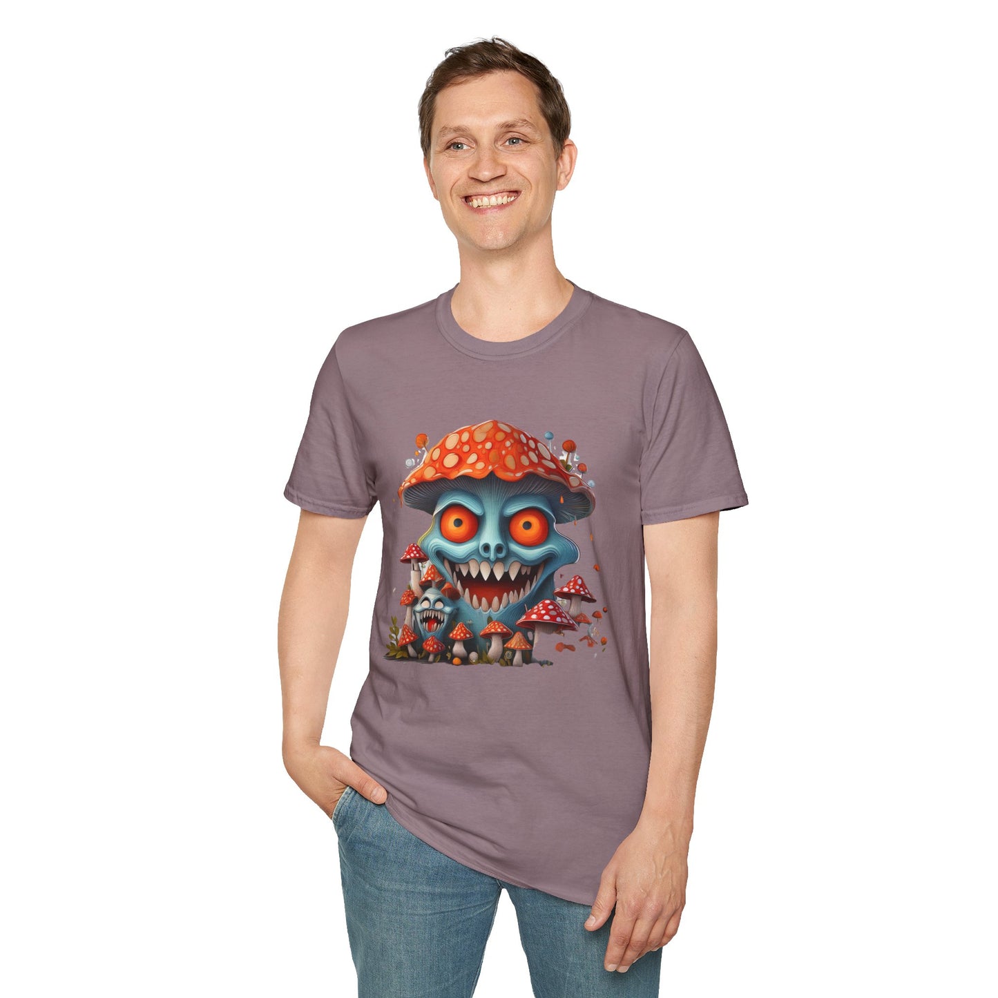Mashroom Tee Shirt, Mashroom Shirt, Shirt with Funny Mashroom, Shirt with Fungus