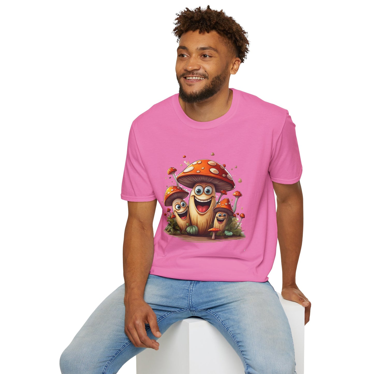 Mashroom Tee Shirt, Mashroom Shirt, Shirt with Funny Mashroom, Shirt with Fungus