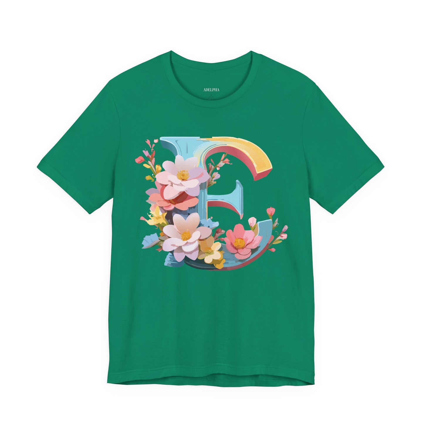 Letter Shirt, Letter E Shirt