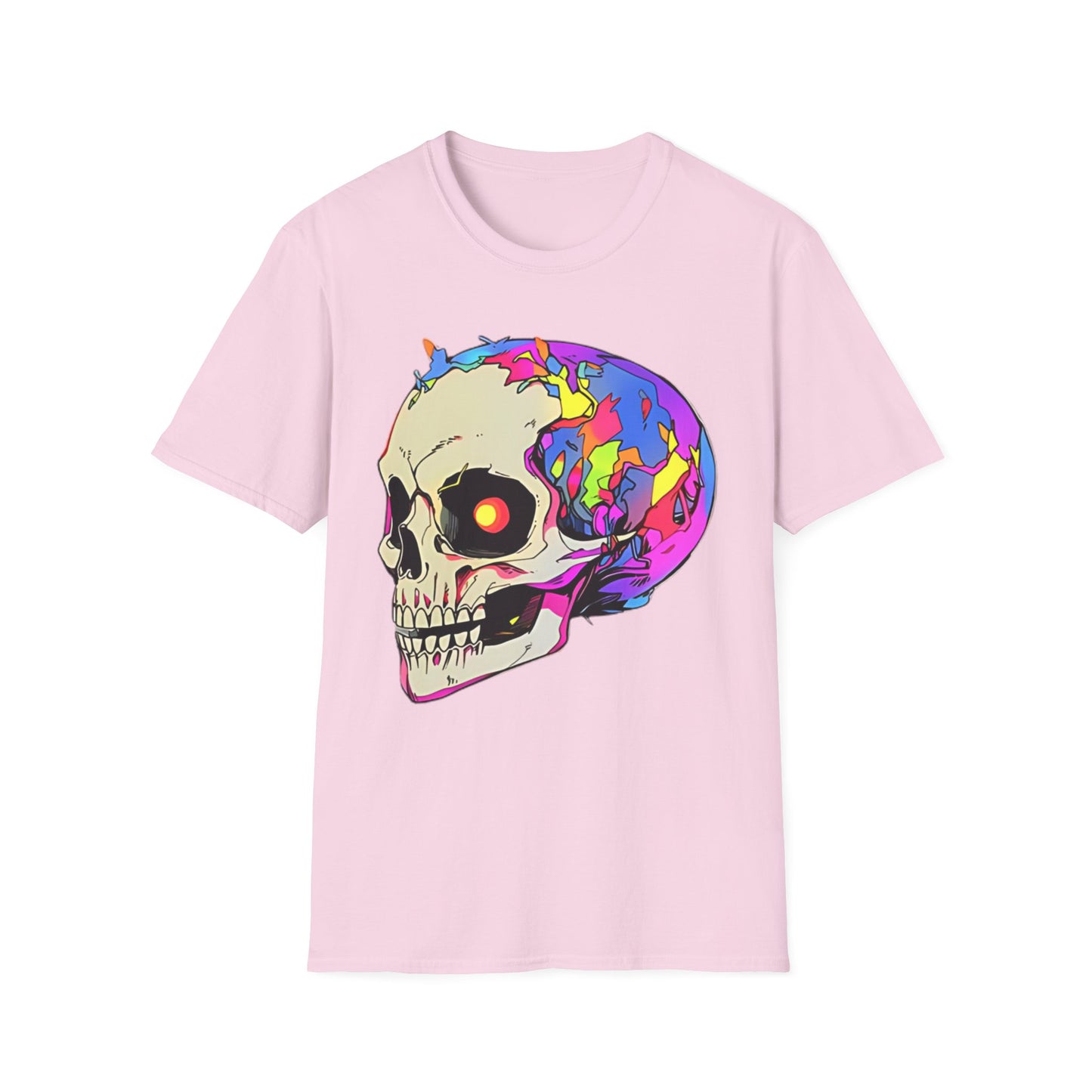 Skull Tee Shirt, Skeleton Shirt, Shirt with Skull, Shirt with Skeleton