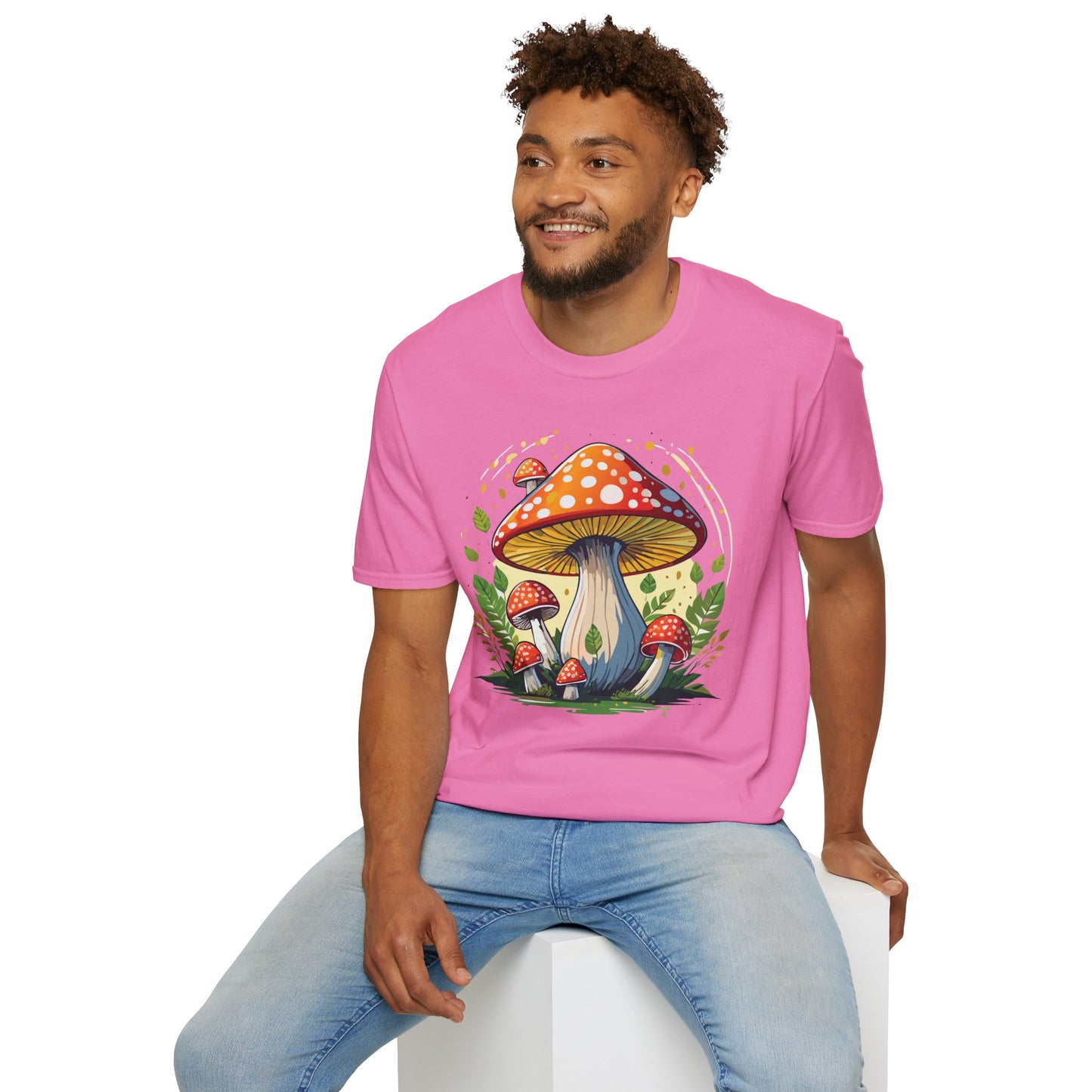 Mashroom Tee Shirt, Mashroom Shirt, Shirt with Funny Mashroom, Shirt with Fungus