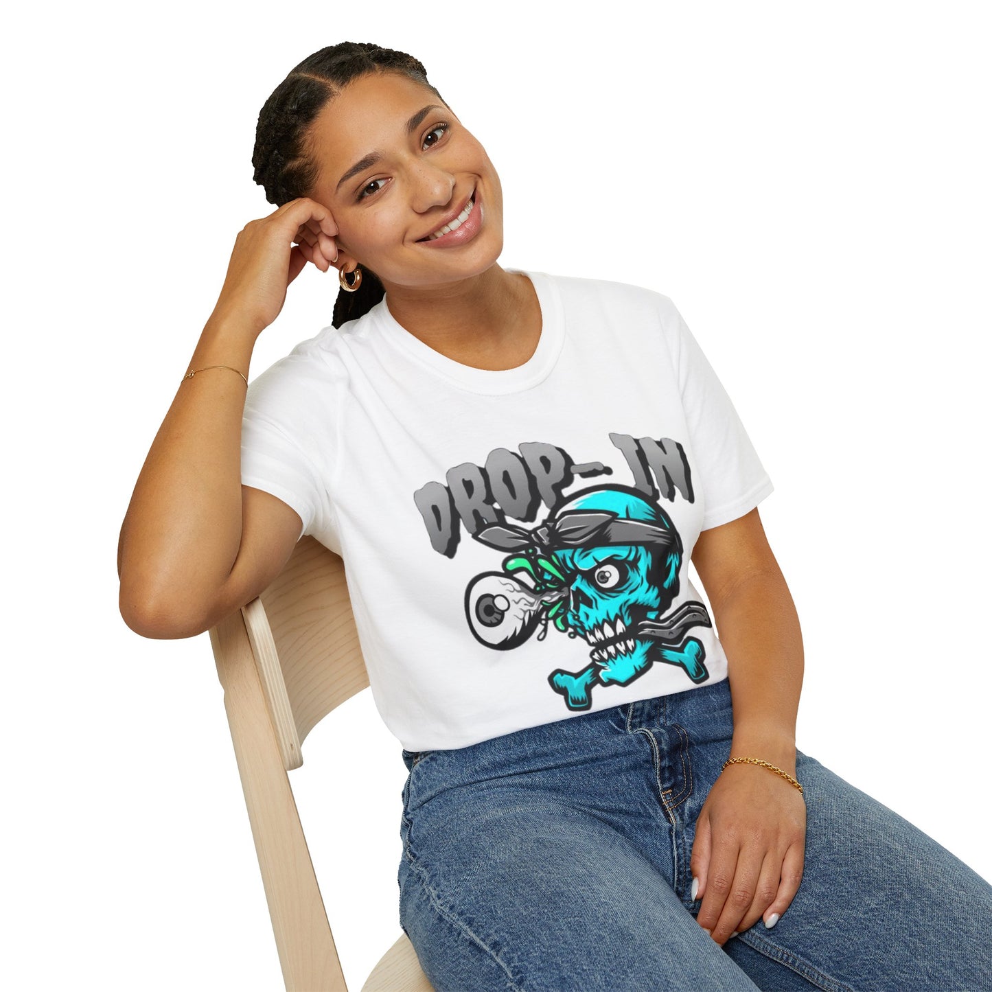 Skull Tee Shirt, Skeleton Shirt, Shirt with Skull, Shirt with Skeleton