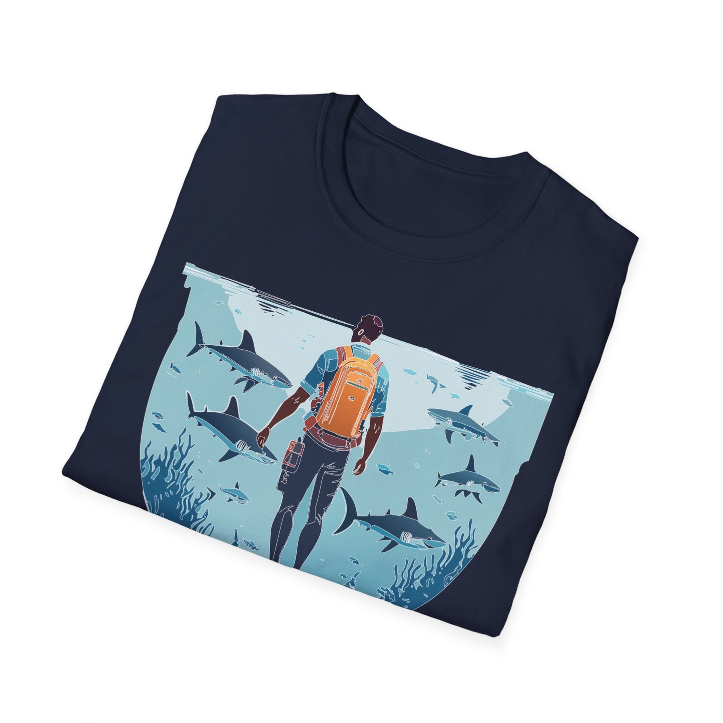 Ocean Tee Shirt, Ocean Shirt, Shirt with Ocean, U boat Tees, Shirt with U-Boat