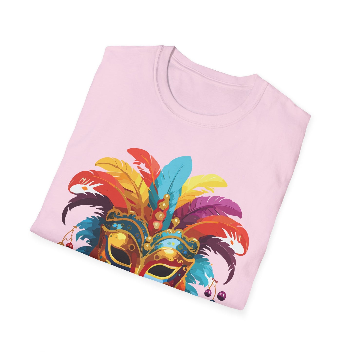 Mask Tee Shirt, Mask Shirt, Shirt with Mask, Masquerade Tees