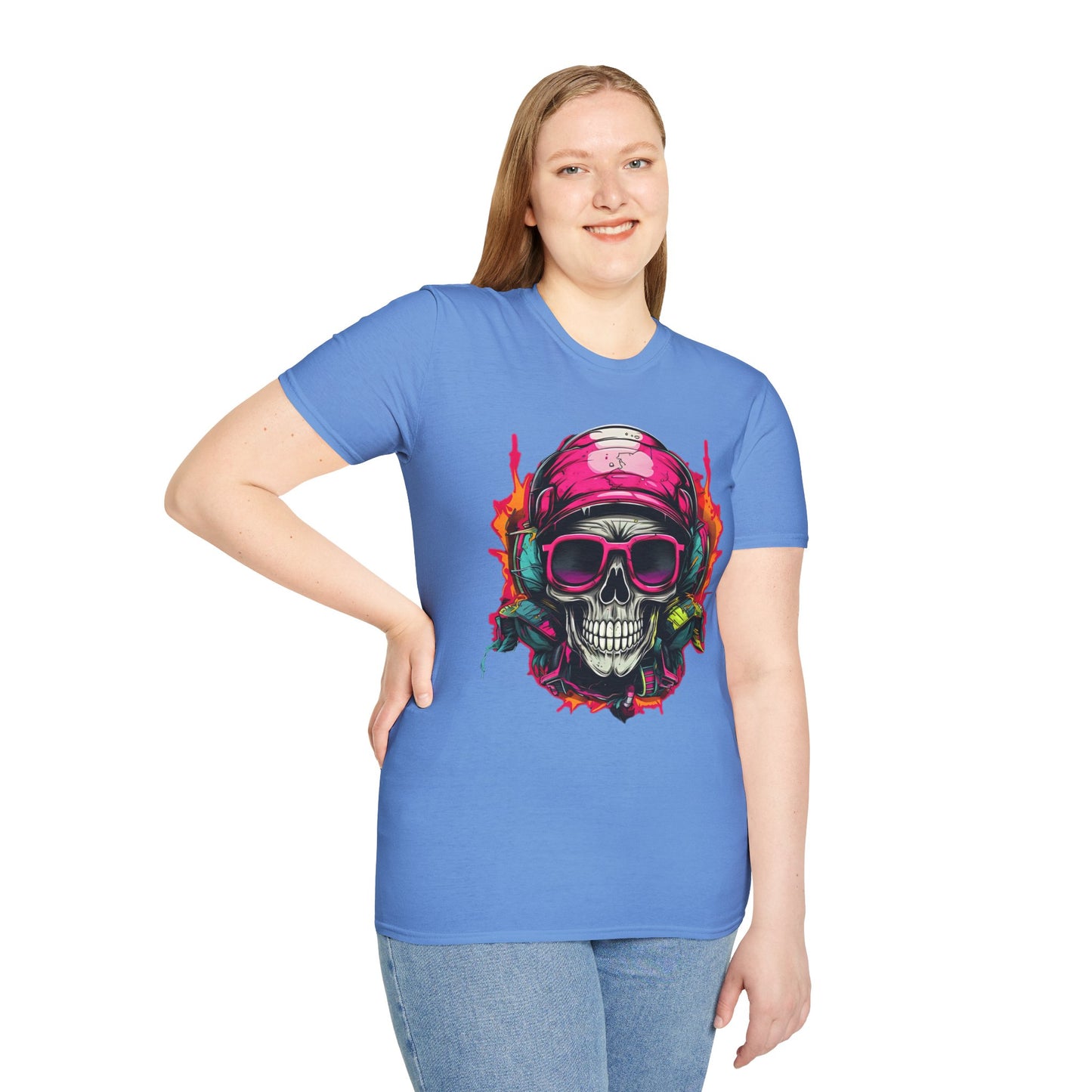 Skull Tee Shirt, Skeleton Shirt, Shirt with Skull, Shirt with Skeleton