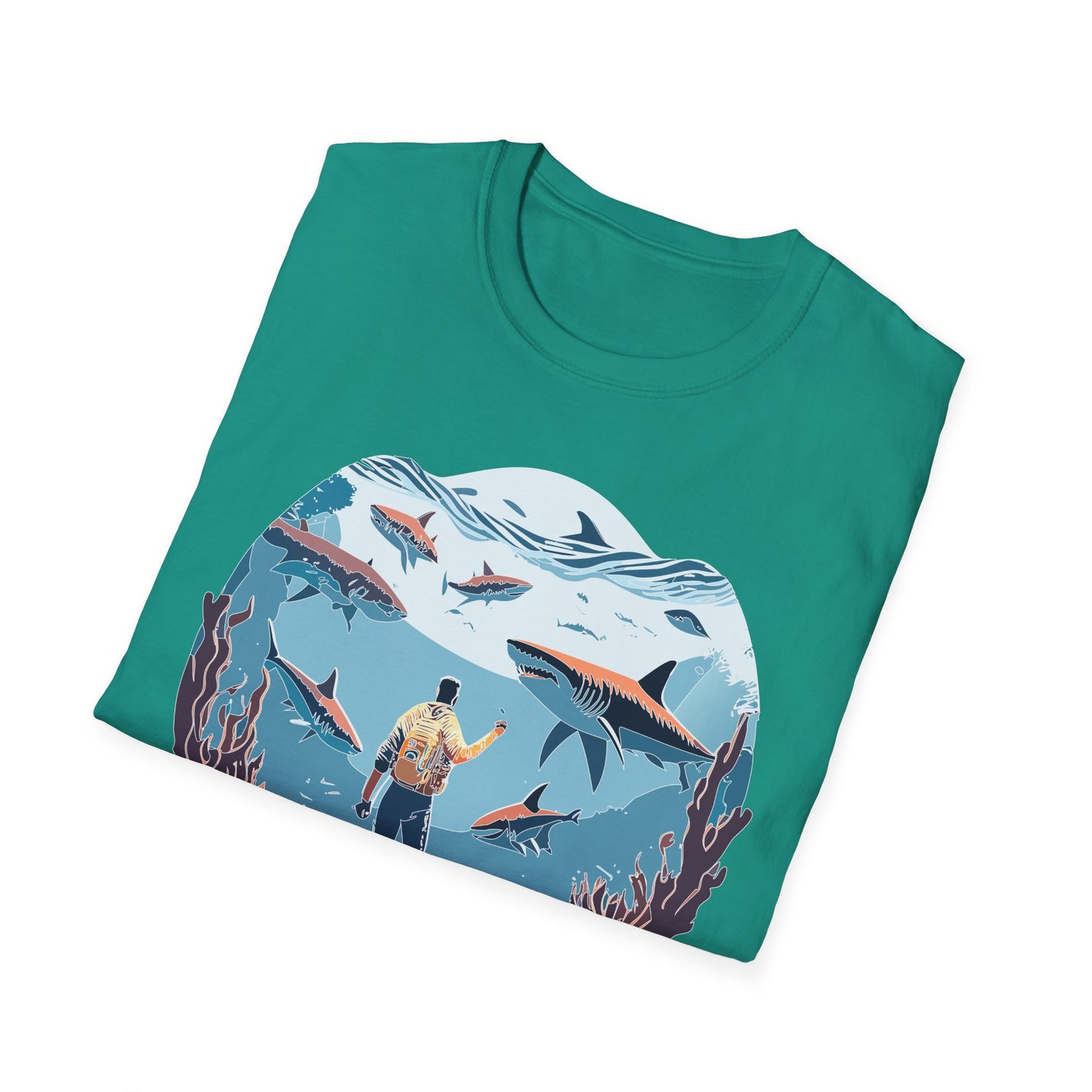 Ocean Tee Shirt, Ocean Shirt, Shirt with Ocean, U boat Tees, Shirt with U-Boat