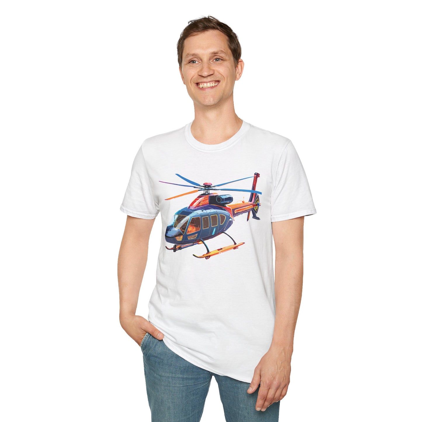 Chopper Shirt, Helicopter Shirt, Shirt with Helicopter, T Shirt with Chopper
