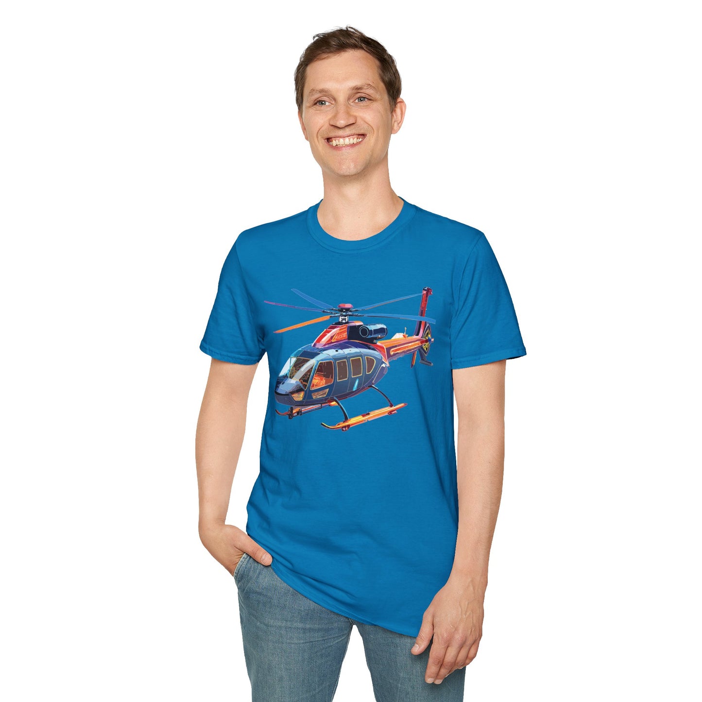 Chopper Shirt, Helicopter Shirt, Shirt with Helicopter, T Shirt with Chopper