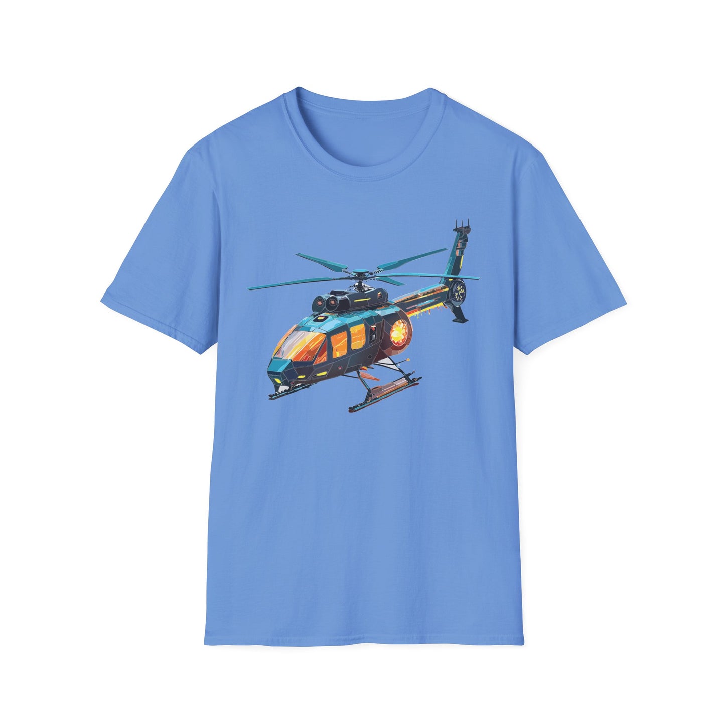 Chopper Shirt, Helicopter Shirt, Shirt with Helicopter, T Shirt with Chopper