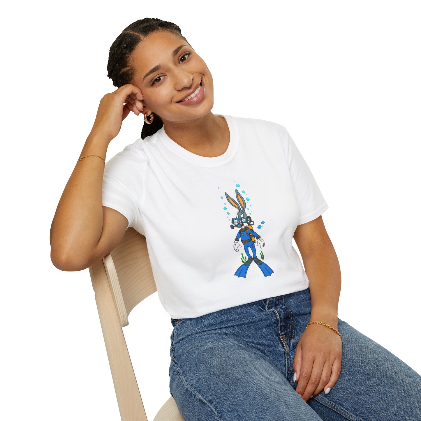 Bugs Bunny Shirt, Bugs Bunny T Shirt, Shirt with Bugs Bunny, T Shirt with Cartoon, Cartoon on T Shirt, Animation Shirt